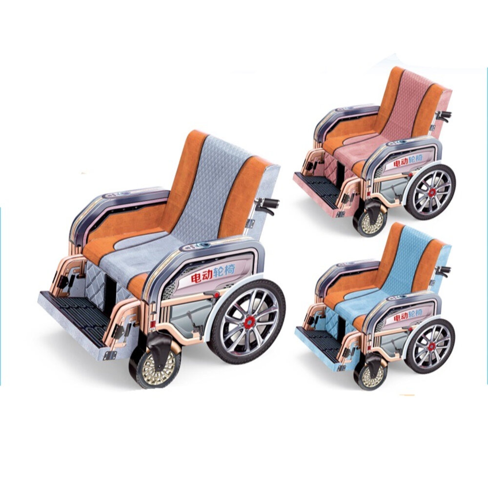 16299298675-【台中35年老店】紙紮電動輪椅 紙紮輔助工具 紙紮自動輪椅 紙紮輪椅 紙紮用品 祭祀用品 往生用品 紙紮