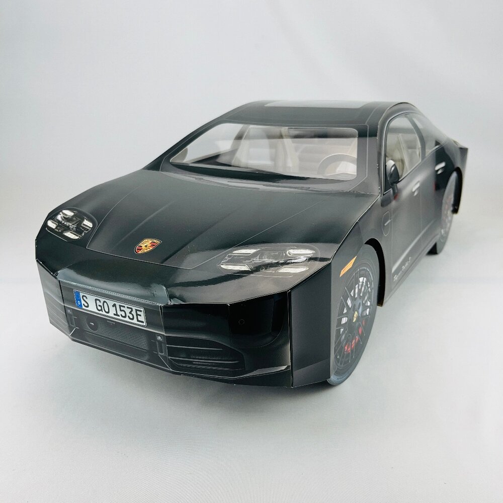 【台中35年老店】紙紮保時捷電動車 紙紮保時捷 元寶 金條 蓮花 蓮花紙 元寶紙 庫錢 蓮花塔 拜拜用品 紙紮車 紙紮機 封面照片