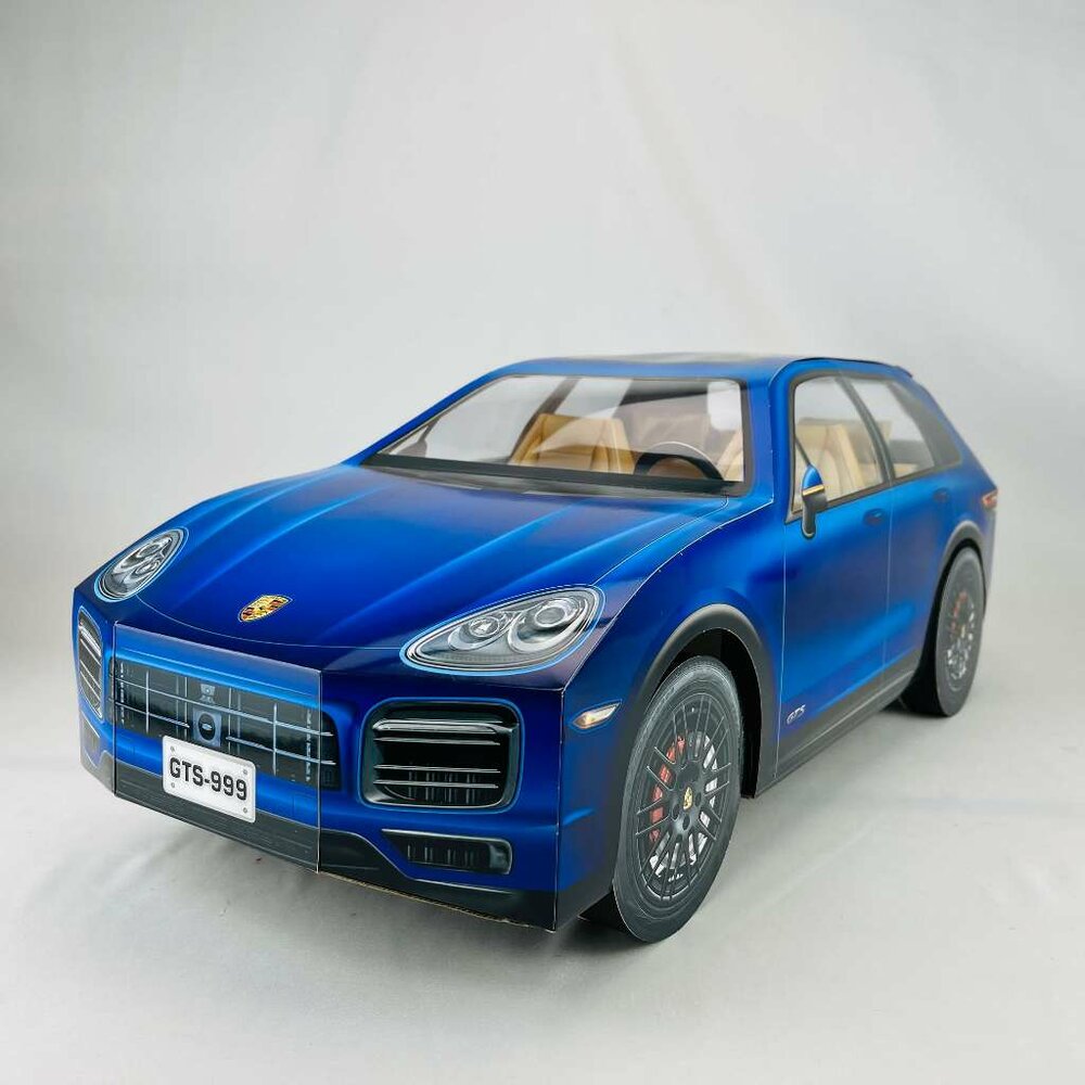 18495669197-台中35年老店-紙紮Porsche Cayenne 紙紮保時捷 紙紮凱彥 紙紮凱燕 元寶 金條 蓮花 庫錢 蓮花塔 紙紮