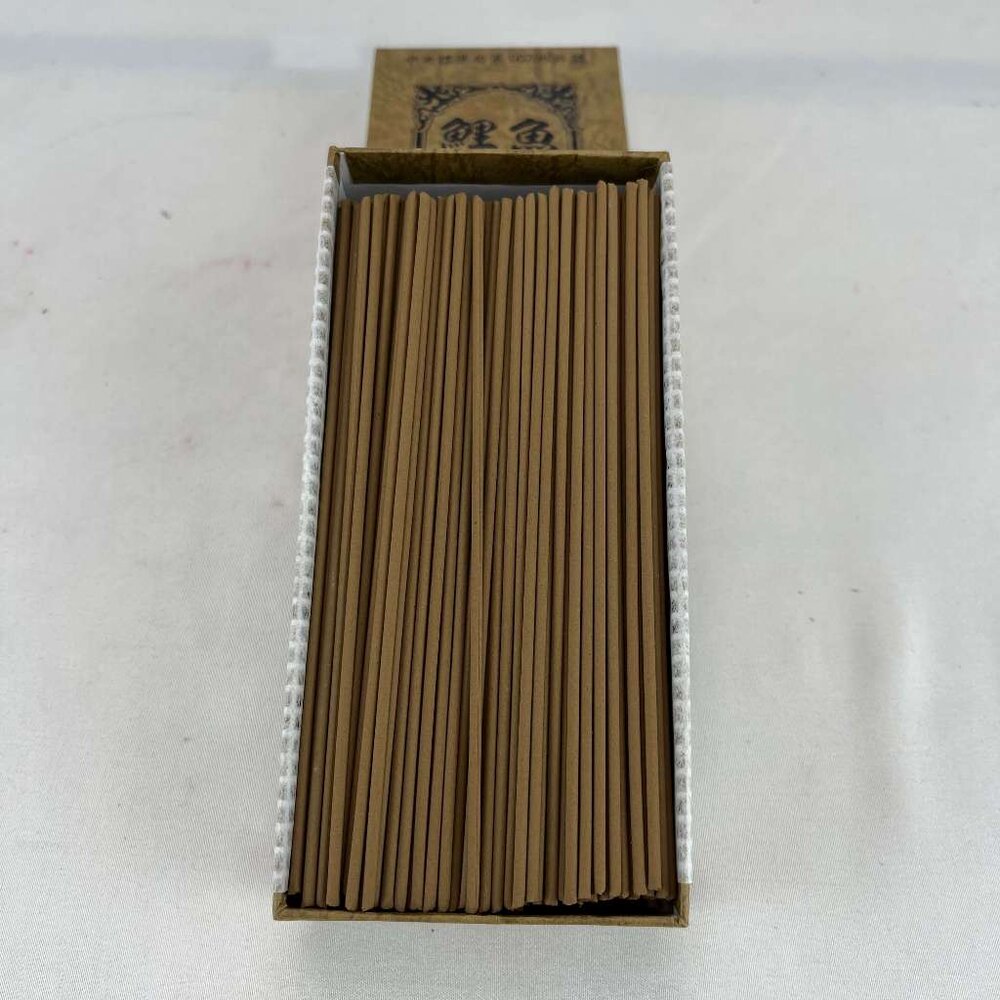 【台中35年老店】金紙/紙紮-鯉魚 正水沉臥香 5寸卧香 200克重-圖片-2