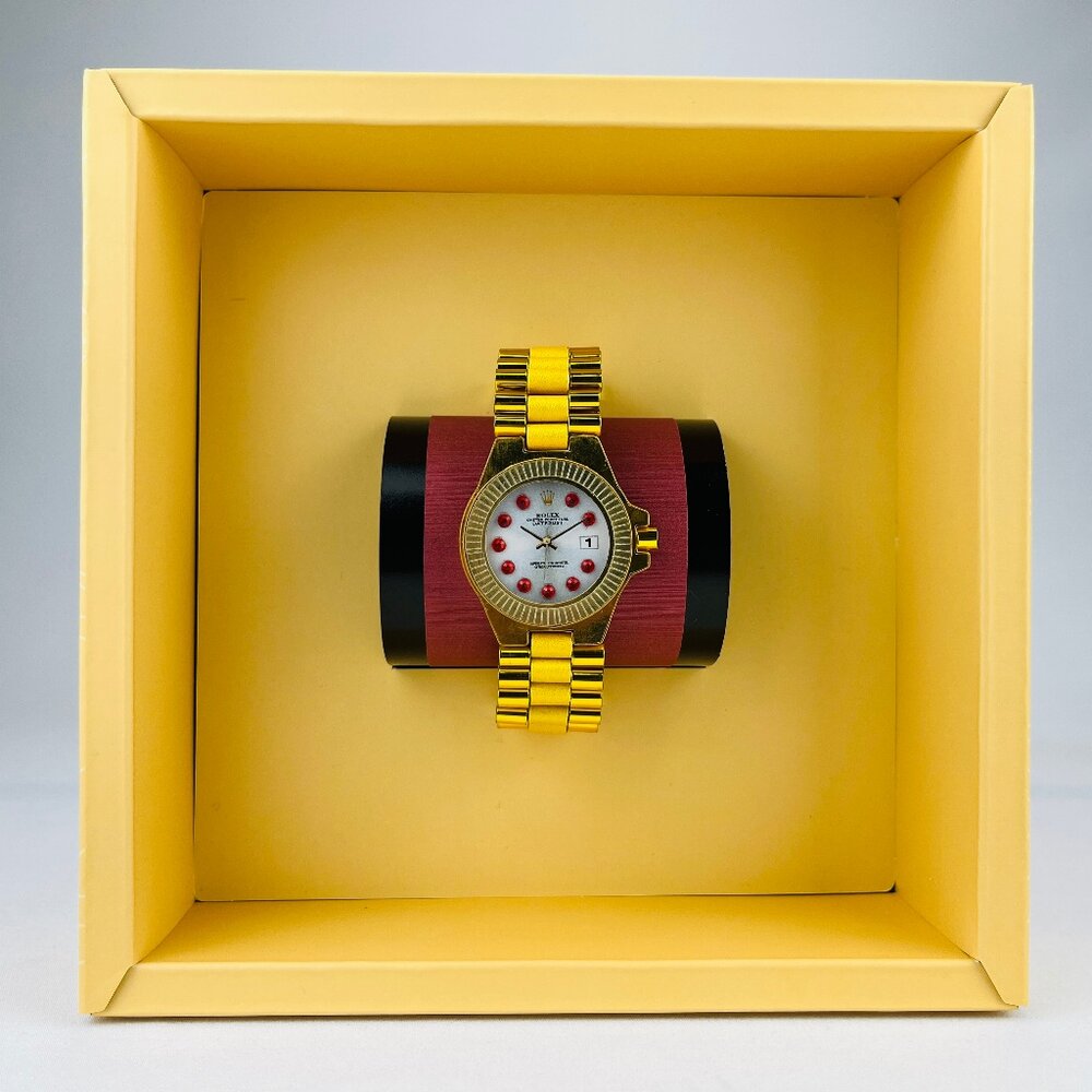 【台中35年老店】紙紮女鑽表 紙紮黃金女鑽錶 紙紮用品 往生用品 紙紮女表 紙紮鑽表 封面照片