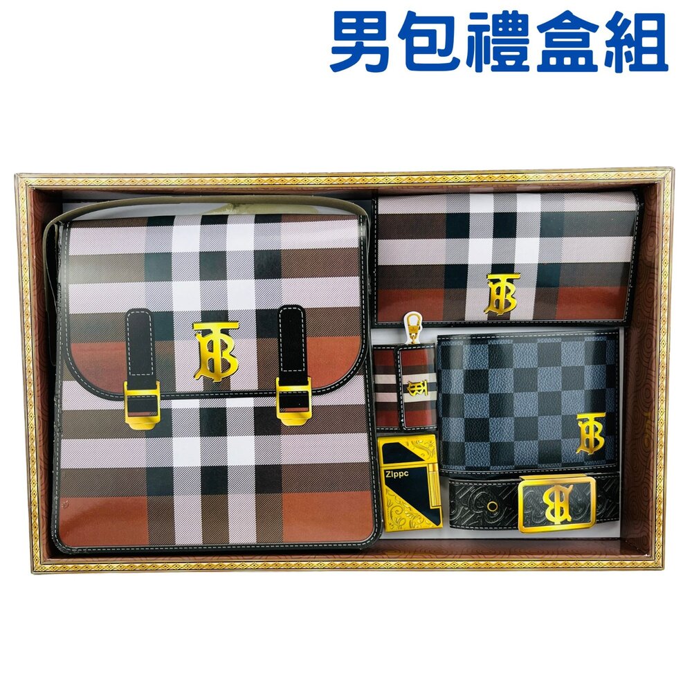 20576540940-【台中35年老店】典雅精緻套裝名牌男皮包 紙紮男包 元寶 金條 蓮花紙  庫錢 蓮花塔 拜拜用品 紙紮屋 紙皮包
