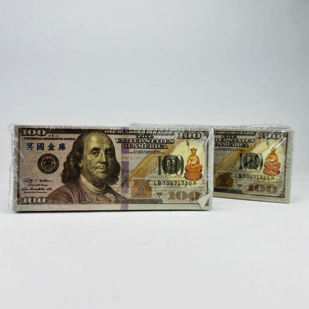 21194554060-【台中35年老店-美金】紙錢 紙錢美金 紙紮 冥鈔 紙錢 紙紮錢 紙紮鈔票 紙紮用品 往生用品 紙紮品