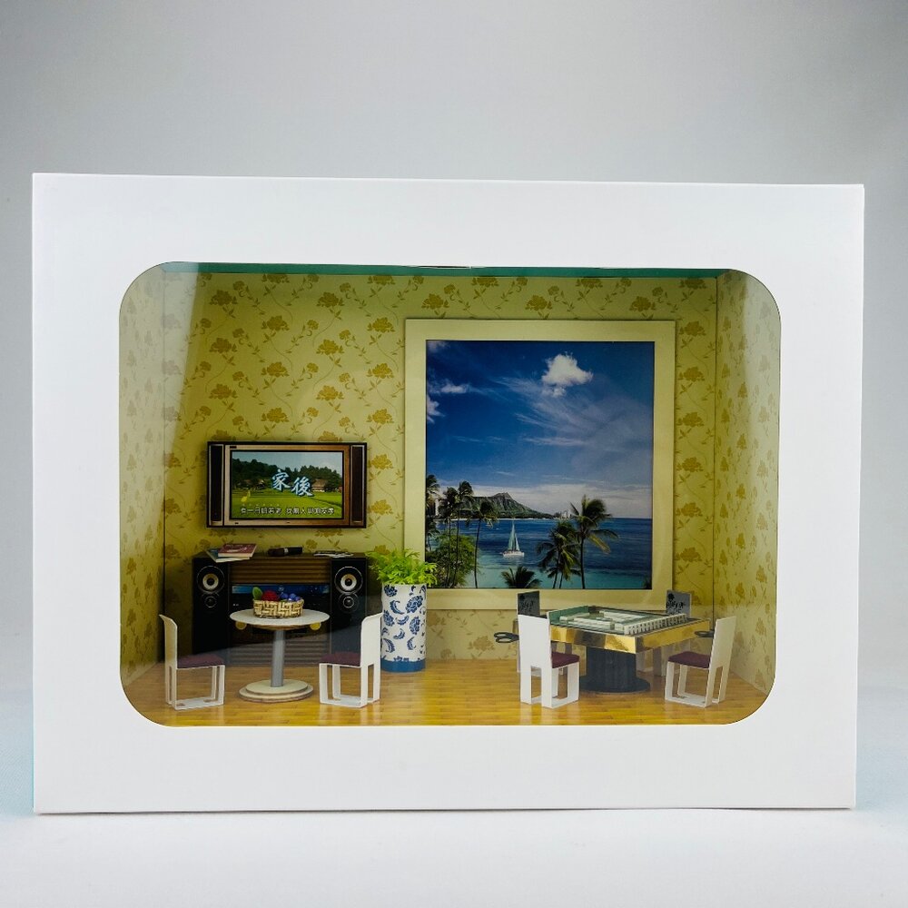 【台中35年老店】紙紮卡拉麻將情境禮盒 紙紮屋 紙紮房 卡拉 麻將 卡拉OK 紙紮麻將-圖片-1