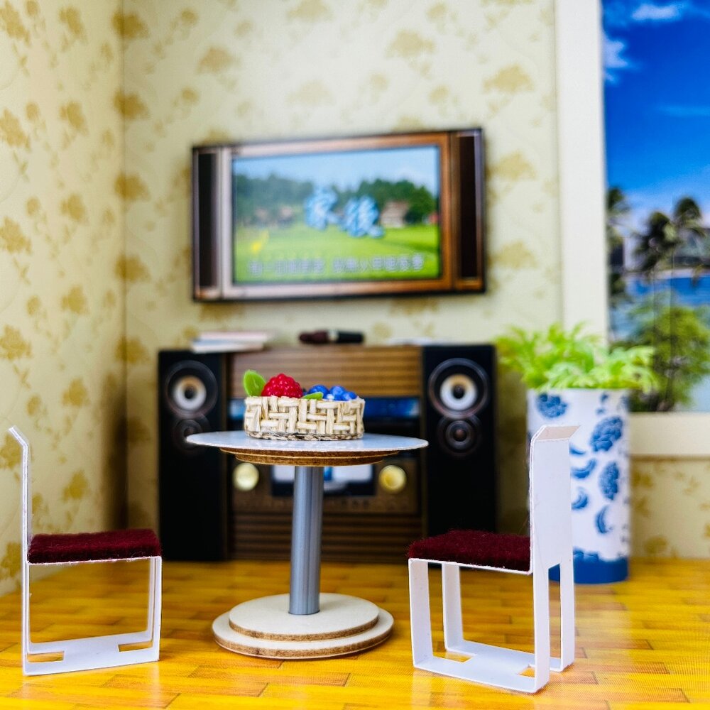 【台中35年老店】紙紮卡拉麻將情境禮盒 紙紮屋 紙紮房 卡拉 麻將 卡拉OK 紙紮麻將-圖片-2