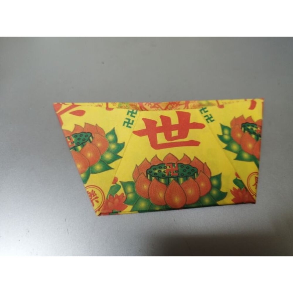 【台中35年老店】手工摺紙金元寶|紙紮用品|往生祭祀|追思供奉-圖片-2
