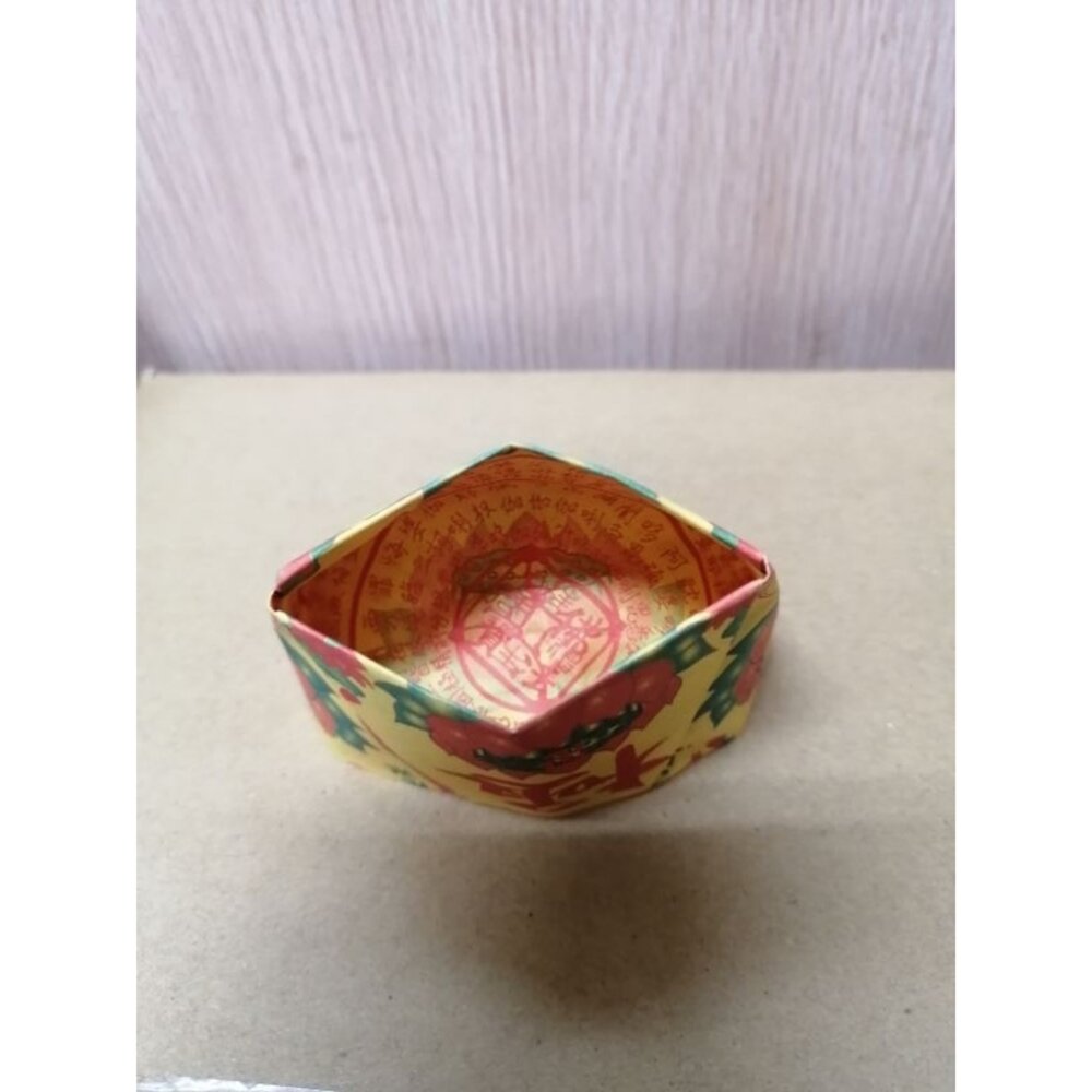 手工摺紙金元寶|紙紮用品|往生祭祀|追思供奉-圖片-5