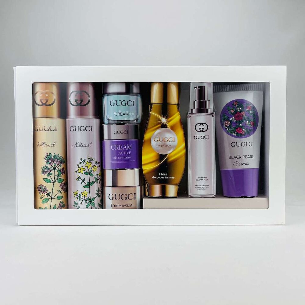 【台中35年老店】紙紮古馳護膚保養組 紙紮保養品 紙紮護膚 名牌-圖片-1