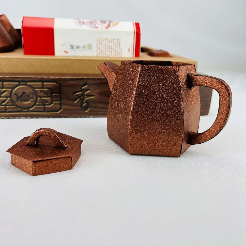 紙紮精緻茶具組合-圖片-4