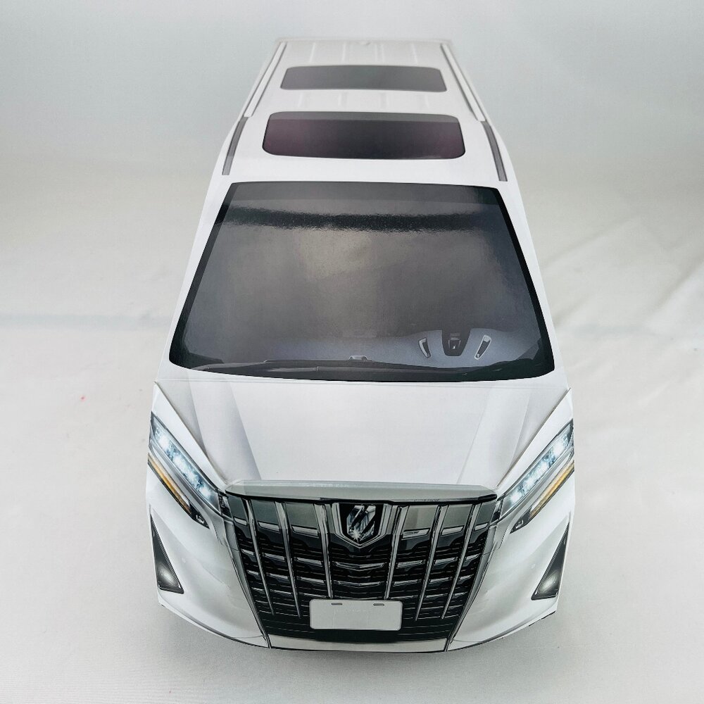 【台中35年老店】紙紮阿法 紙紮Toyota Alphard 紙紮LM 金條 蓮花紙 元寶紙 庫錢 蓮花塔 拜拜用品 紙-圖片-3