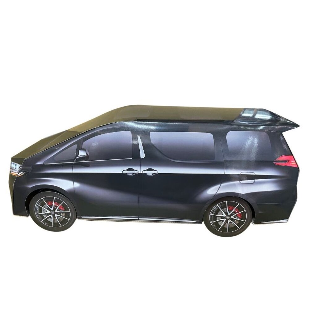 【台中35年老店】紙紮阿法 紙紮Toyota Alphard 紙紮LM 金條 蓮花紙 元寶紙 庫錢 蓮花塔 拜拜用品 紙-圖片-4