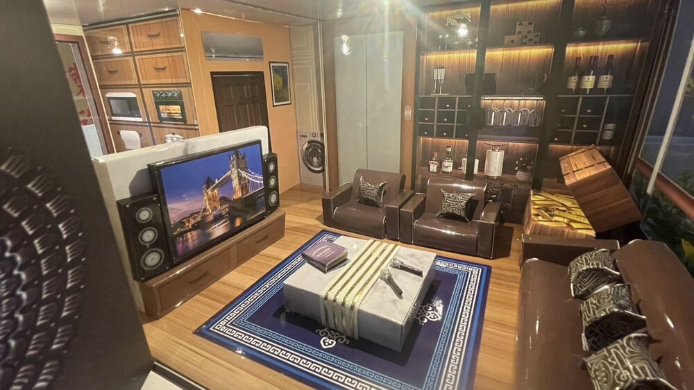 【台中35年老店】紙紮佛光帝寶 紙紮屋 紙紮房 紙紮別墅 四層樓電梯別墅 佛堂版-圖片-4