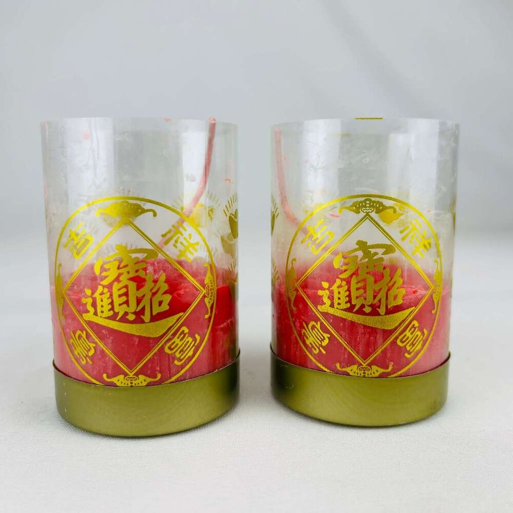 【台中35年老店】防風燭 2入 蠟燭 拜拜 掃墓 祖先 清明 封面照片