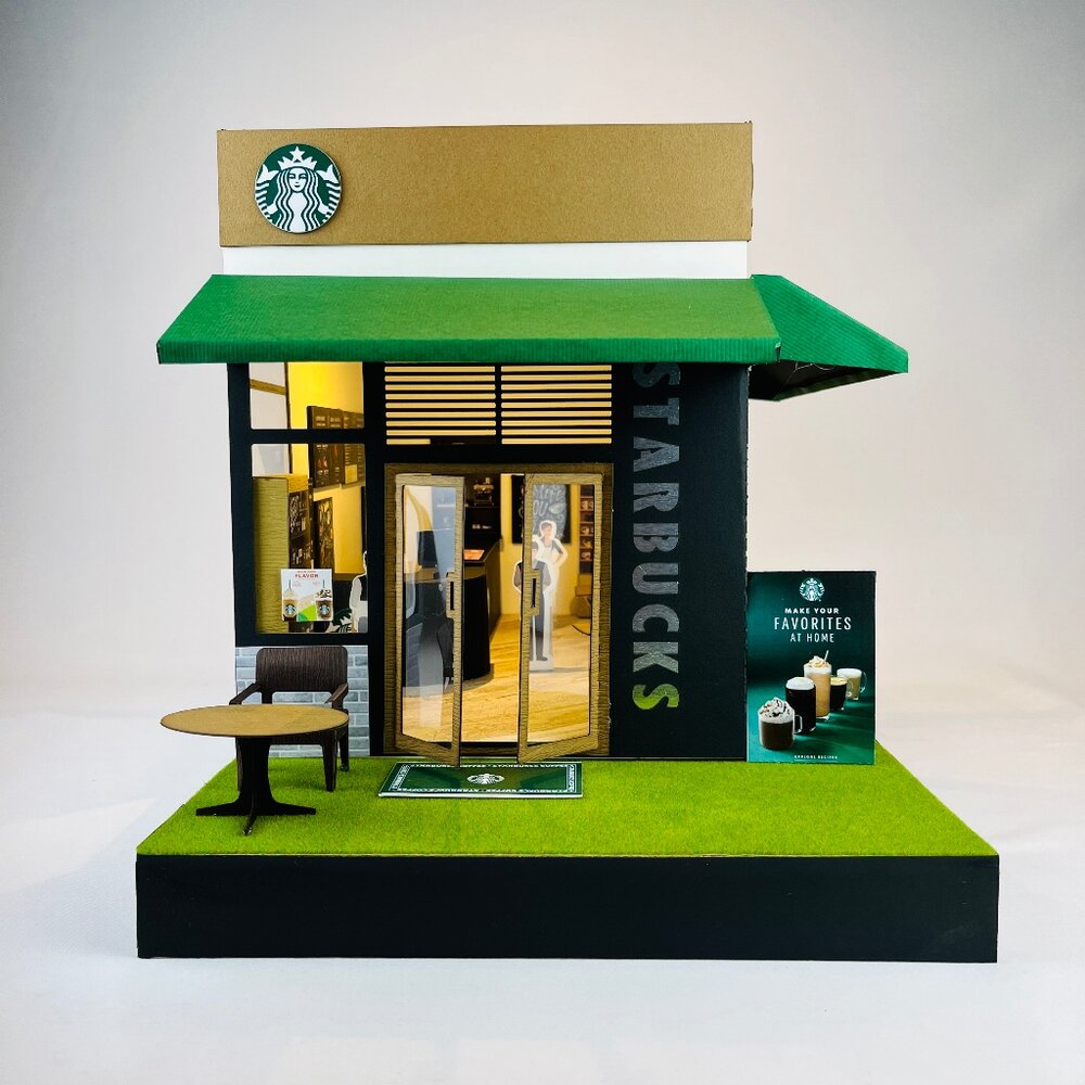 【台中35年老店】紙紮star 星星咖啡廳 紙紮商店 紙紮咖啡店 祭祀 法會 禮儀-圖片-1