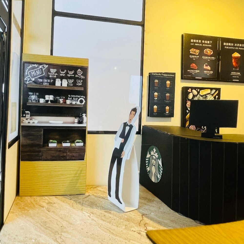【台中35年老店】紙紮star 星星咖啡廳 紙紮商店 紙紮咖啡店 祭祀 法會 禮儀-圖片-5