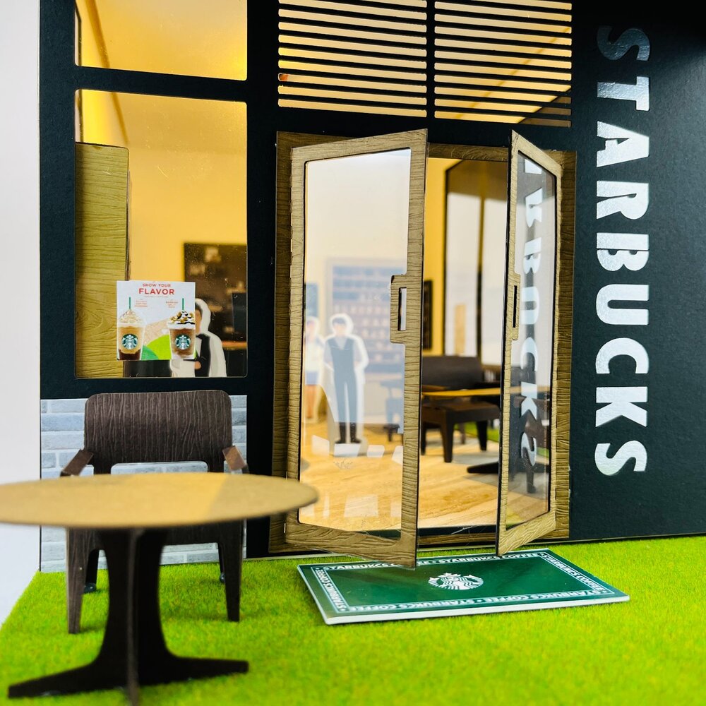 【台中35年老店】紙紮star 星星咖啡廳 紙紮商店 紙紮咖啡店 祭祀 法會 禮儀-圖片-7