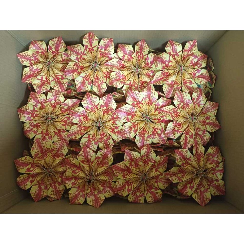 【台中35年老店】往生蓮花 壽生蓮花 大悲咒蓮花 蓮花塔 紙蓮花 紙紮用品 普渡法會 清明祭祖 喪事-圖片-8