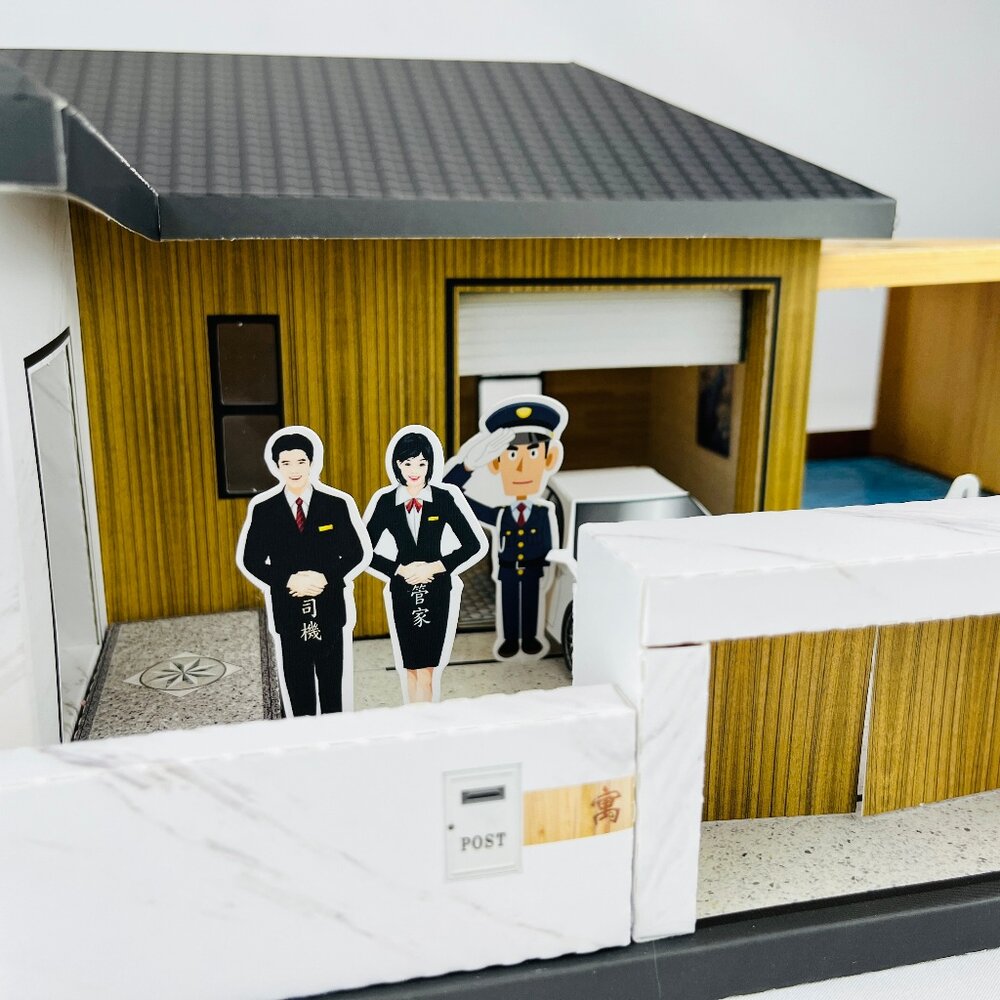 【台中35年老店】紙紮屋 紙屋 紙房子 雲品山莊 紙紮 元寶 金條 蓮花 蓮花紙 元寶紙 蓮花塔 庫錢 拜拜用品-圖片-3