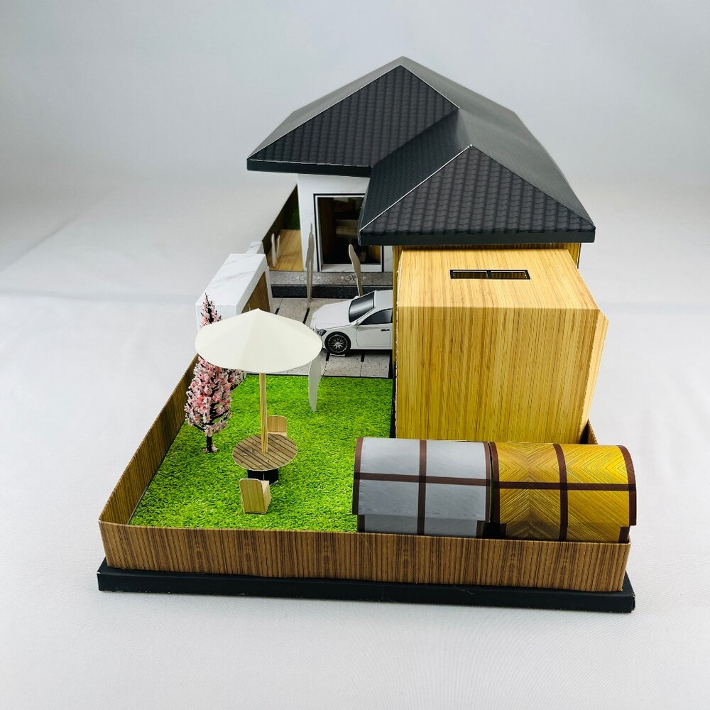 【台中35年老店】紙紮屋 紙屋 紙房子 雲品山莊 紙紮 元寶 金條 蓮花 蓮花紙 元寶紙 蓮花塔 庫錢 拜拜用品-圖片-5