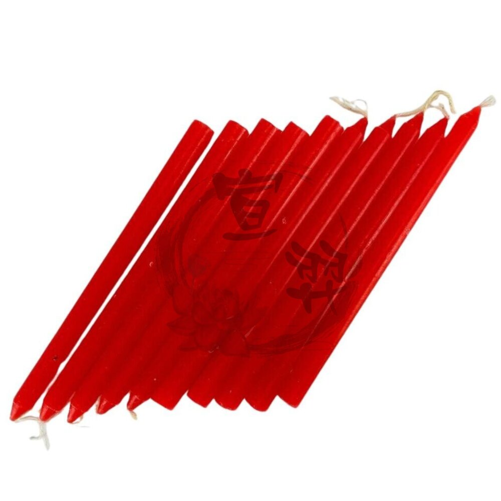 23859582272-【精選】【台中35年老店】蠟燭 10丁入 紙紮 元寶 金條 蓮花 元寶紙 庫錢 蓮花塔 拜拜用品 小蠟燭 光明燈 酥油蠟