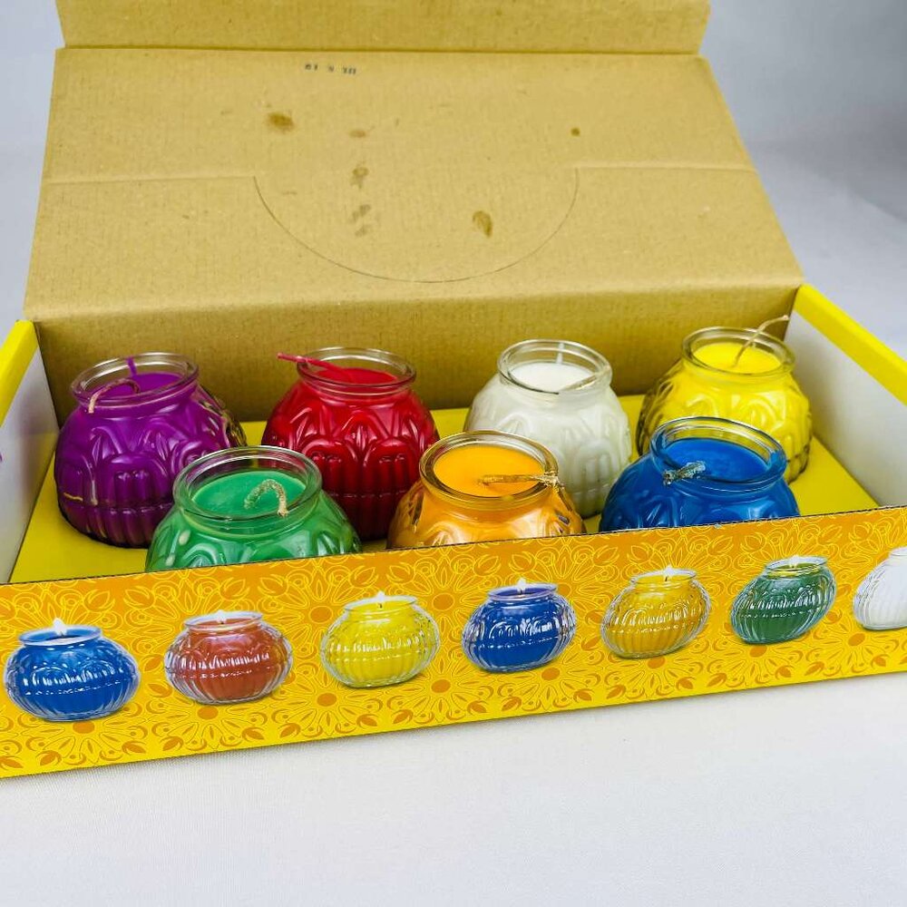 【台中35年老店】蠟燭 七星燈 七彩蓮花燈 紙紮 元寶 金條 蓮花 庫錢 蓮花塔 拜拜用品 小蠟燭 光明燈 酥油蠟燭 鳳-圖片-1