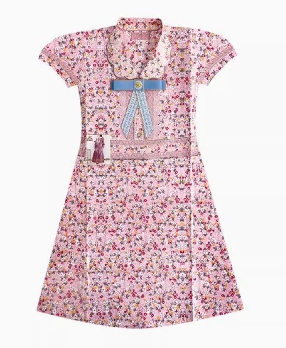 【台中35年老店】紙紮女裝 紙紮女鞋 紙紮洋裝 紙紮衣服 冥衣 往生衣 紙紮少女連衣裙 清明祭祖 普渡法會-圖片-5