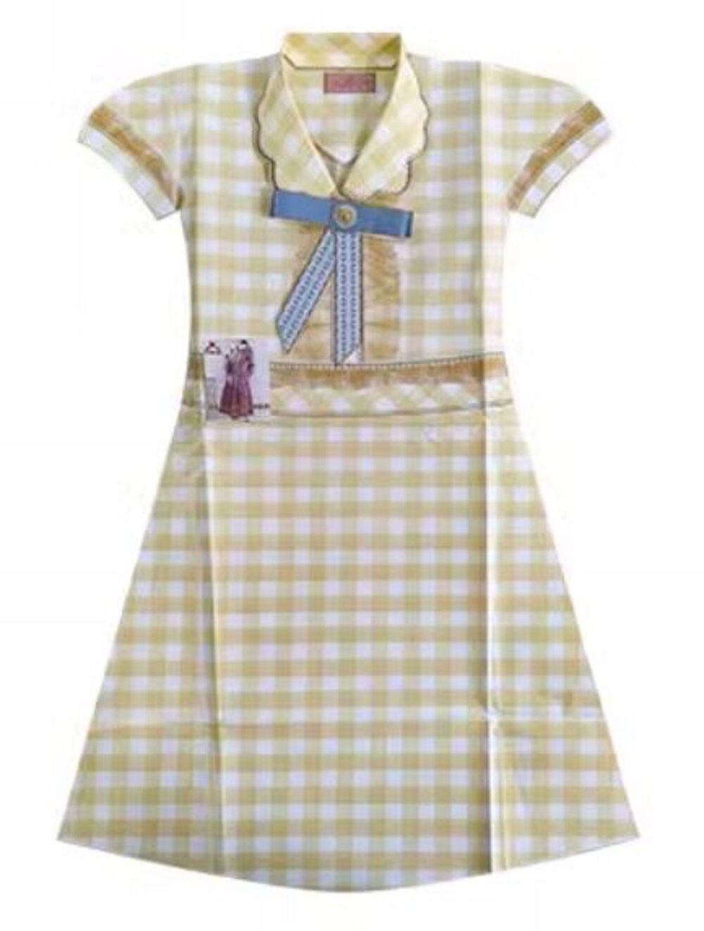 【台中35年老店】紙紮女裝 紙紮女鞋 紙紮洋裝 紙紮衣服 冥衣 往生衣 紙紮少女連衣裙 清明祭祖 普渡法會-圖片-6