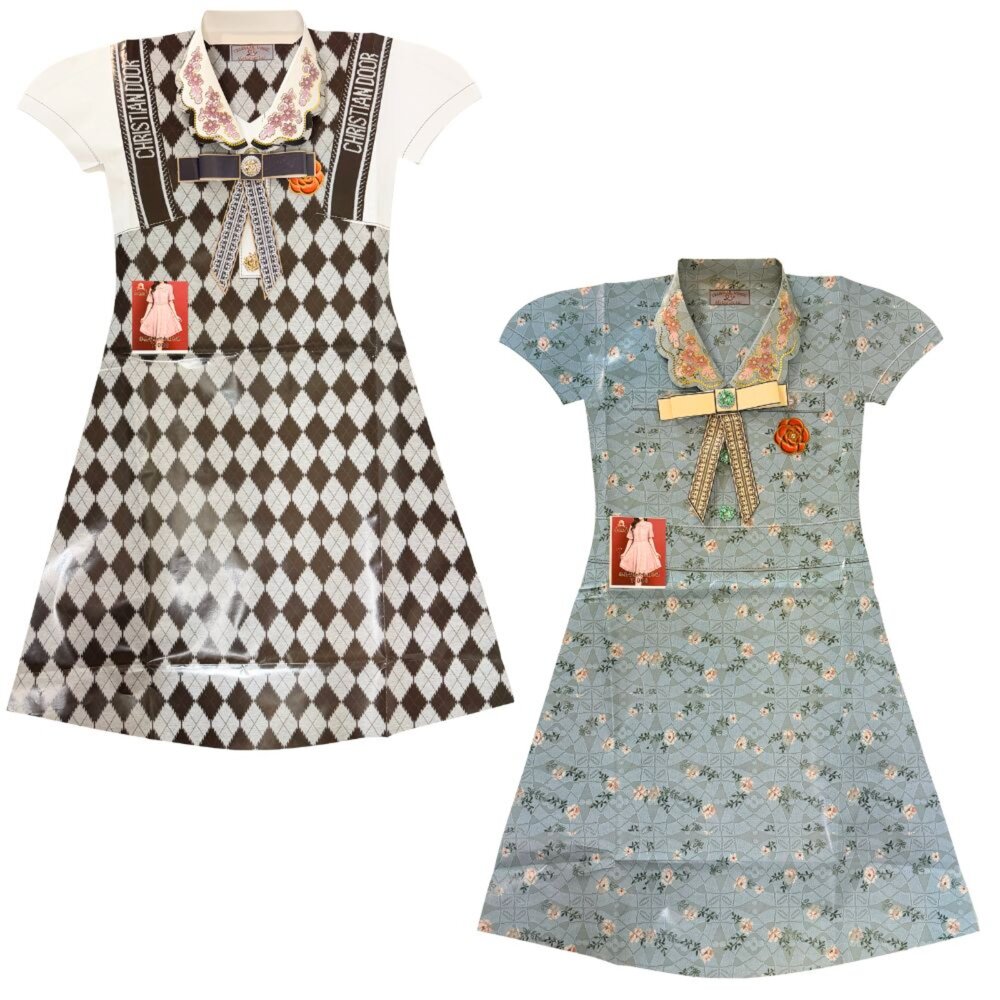 【台中35年老店】紙紮女裝 紙紮女鞋 紙紮洋裝 紙紮衣服 冥衣 往生衣 紙紮少女連衣裙 清明祭祖 普渡法會-圖片-6