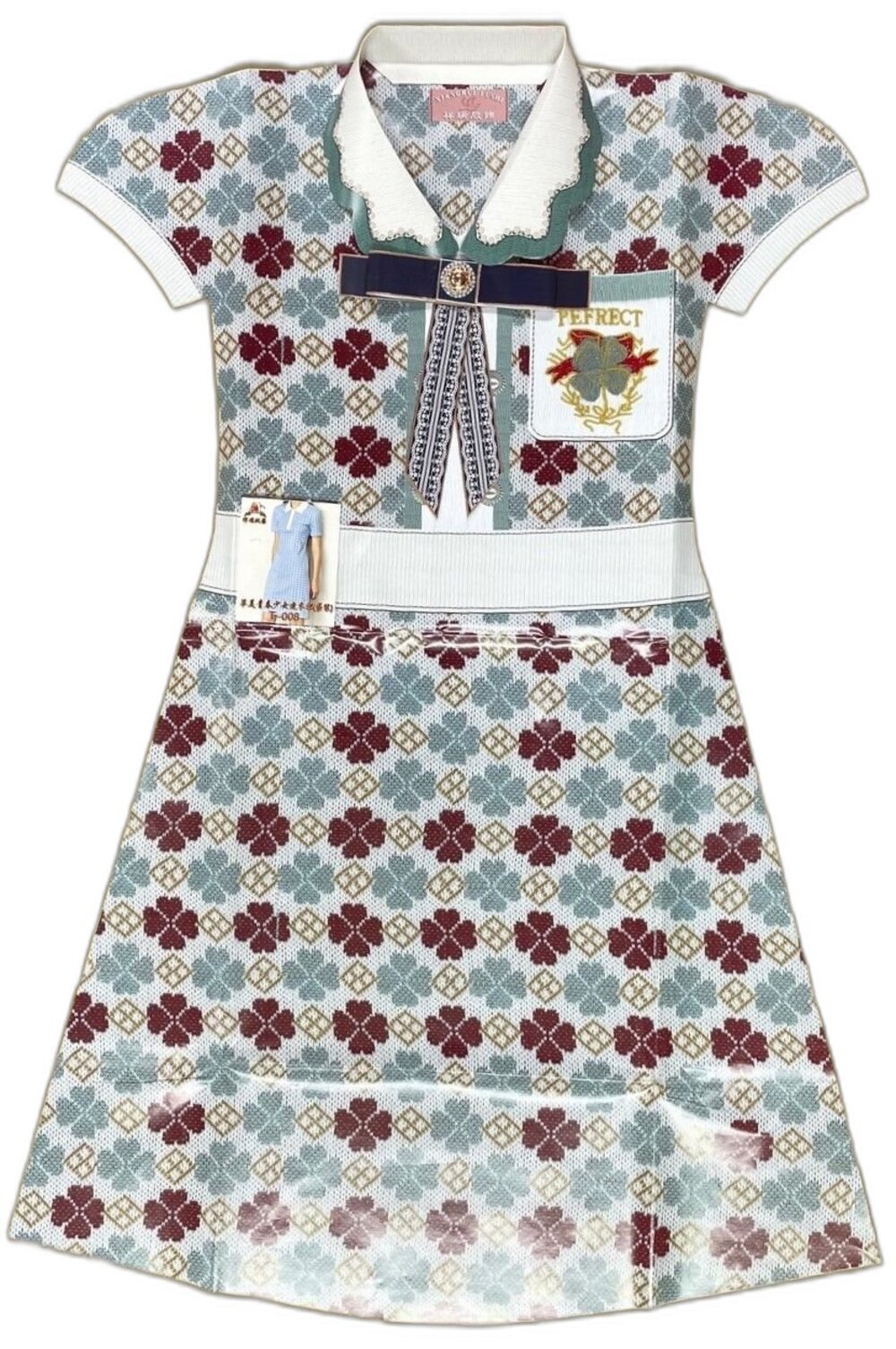 【台中35年老店】紙紮女裝 紙紮女鞋 紙紮洋裝 紙紮衣服 冥衣 往生衣 紙紮少女連衣裙 清明祭祖 普渡法會-圖片-7