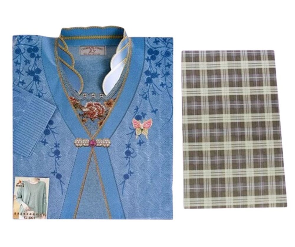 【台中35年老店】紙紮女士針織衫套裝 紙紮衣服 紙紮女裝 元寶 金條 蓮花紙 元寶紙 庫錢 蓮花塔 拜拜用品-圖片-6