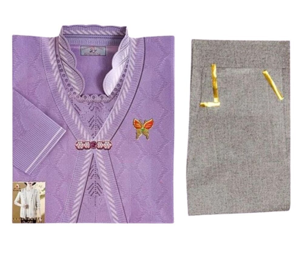 【台中35年老店】紙紮女士針織衫套裝 紙紮衣服 紙紮女裝 元寶 金條 蓮花紙 元寶紙 庫錢 蓮花塔 拜拜用品-圖片-9