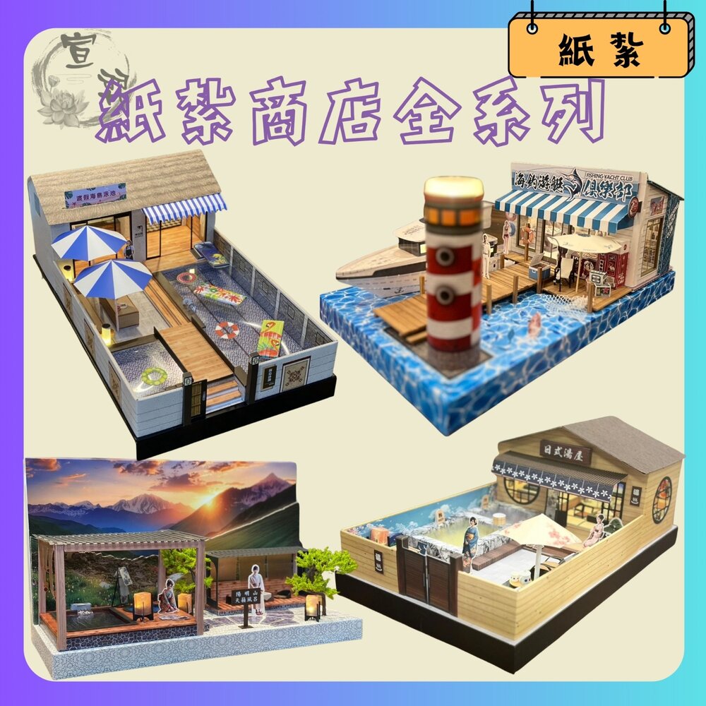 【台中35年老店】紙紮商店街套組|紙紮用品|往生祭祀|追思供奉-圖片-8