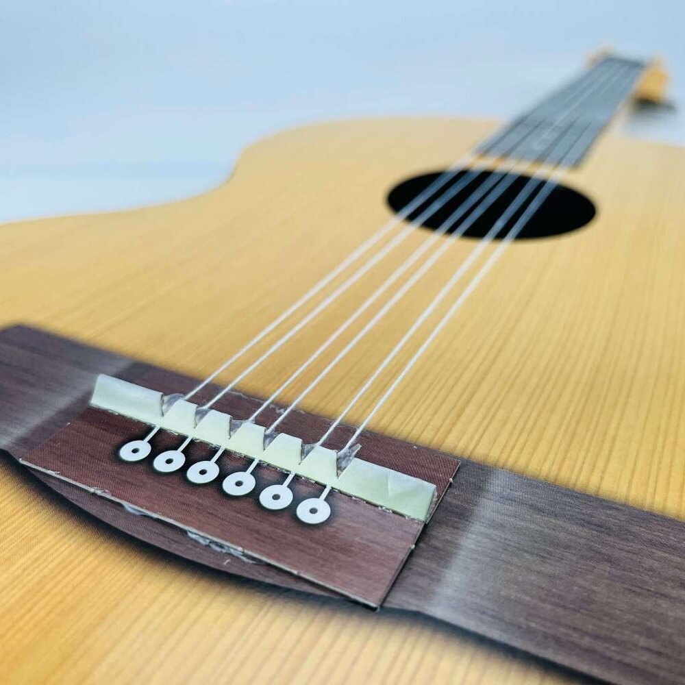 【台中35年老店】紙紮吉他 木紋吉他 樂器 祭祀 禮儀 法會-圖片-2