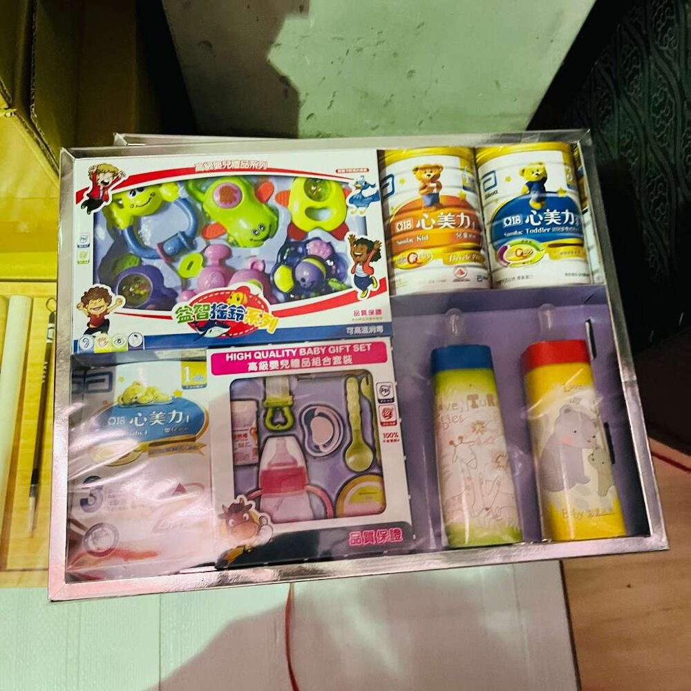 【台中35年老店】紙紮嬰兒用品 紙紮嬰兒用品禮盒 紙紮嬰兒用品 嬰兒紙紮 禮儀用品 嬰靈 紙紮奶粉 紙紮玩具 紙紮奶瓶-圖片-2