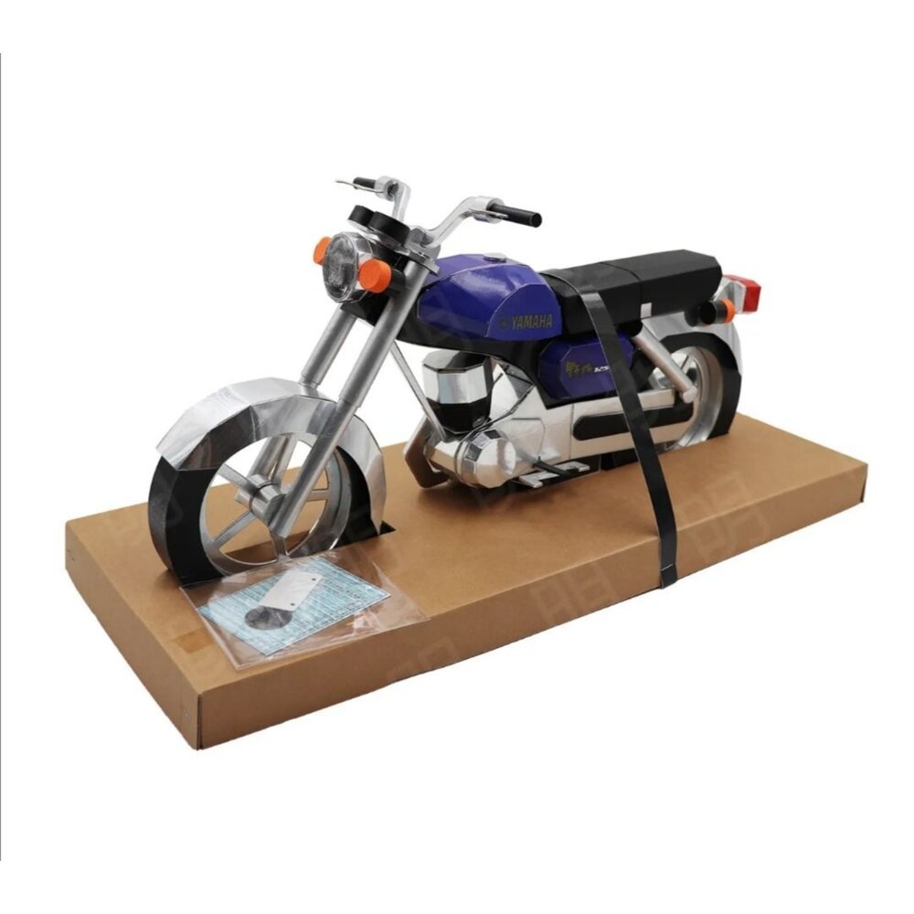 紙紮野狼125重機|往生祭祀紙紮用品|台中35年老店-圖片-1