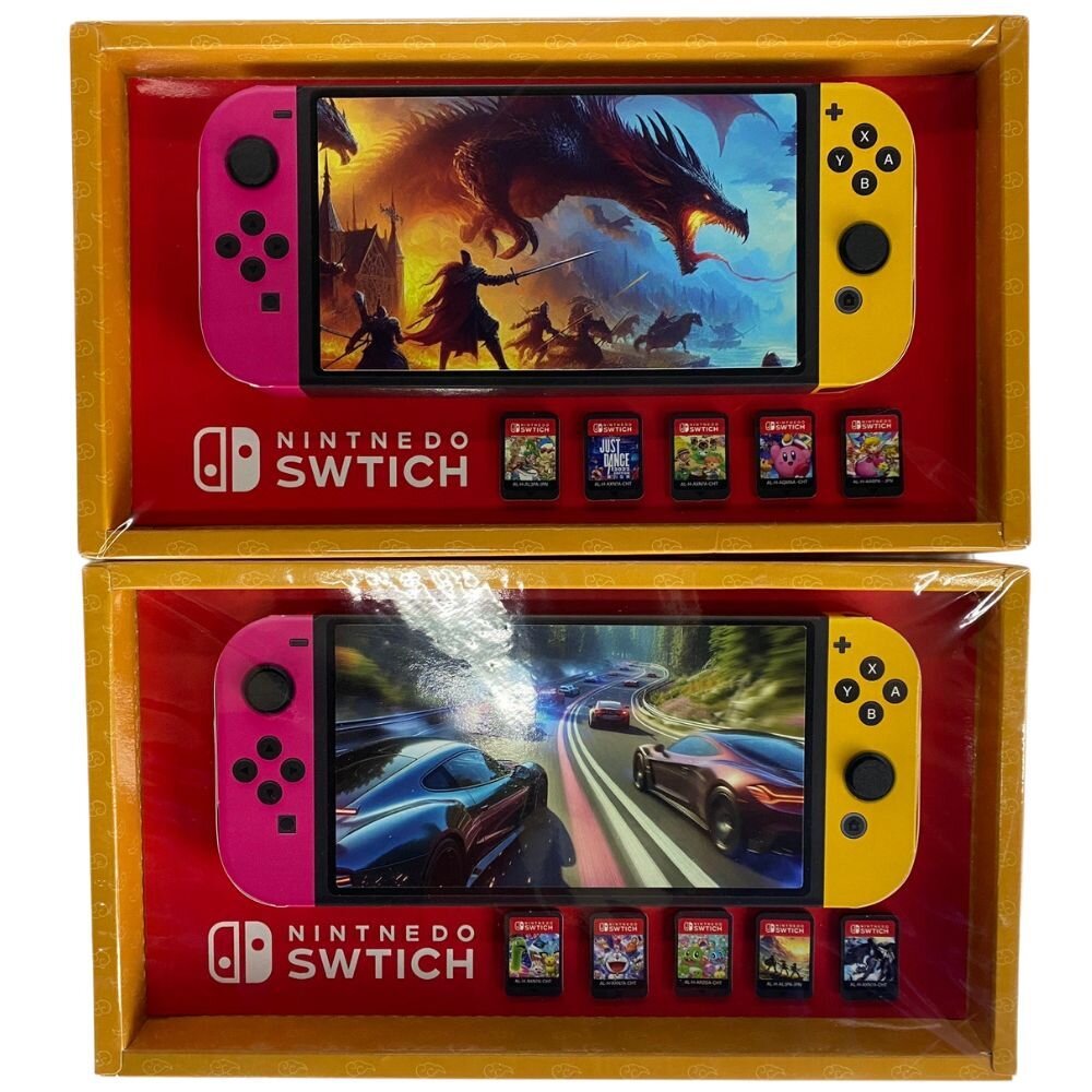 【台中35年老店】紙紮SWITCH 紙紮遊樂器 紙紮電動 共4款 紙紮任天堂 隨機出貨不挑款 祭奠送禮 蓮花 元寶 禮儀-圖片-3