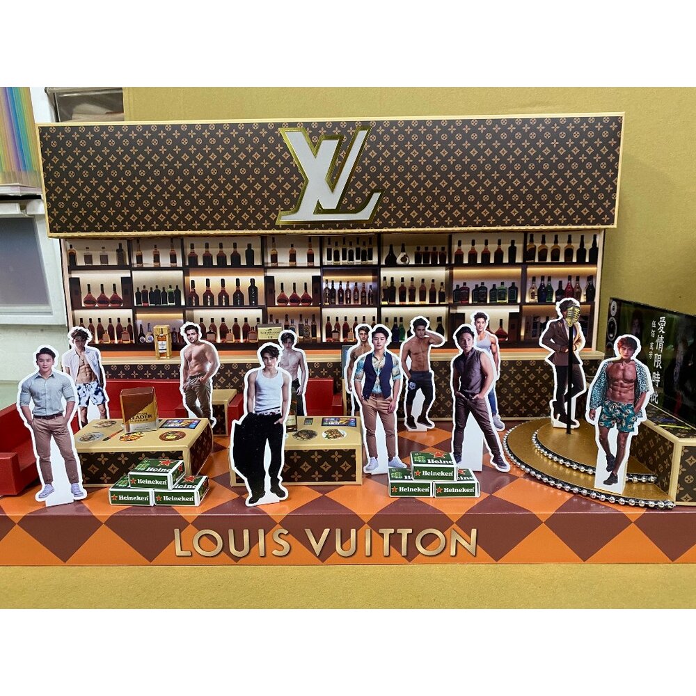 【台中35年老店】紙紮型男酒店 紙紮型男 紙紮酒店 紙紮酒吧 俱樂部 舞廳 酒吧 祭奠送禮 蓮花 元寶 禮儀 祭祀-圖片-1