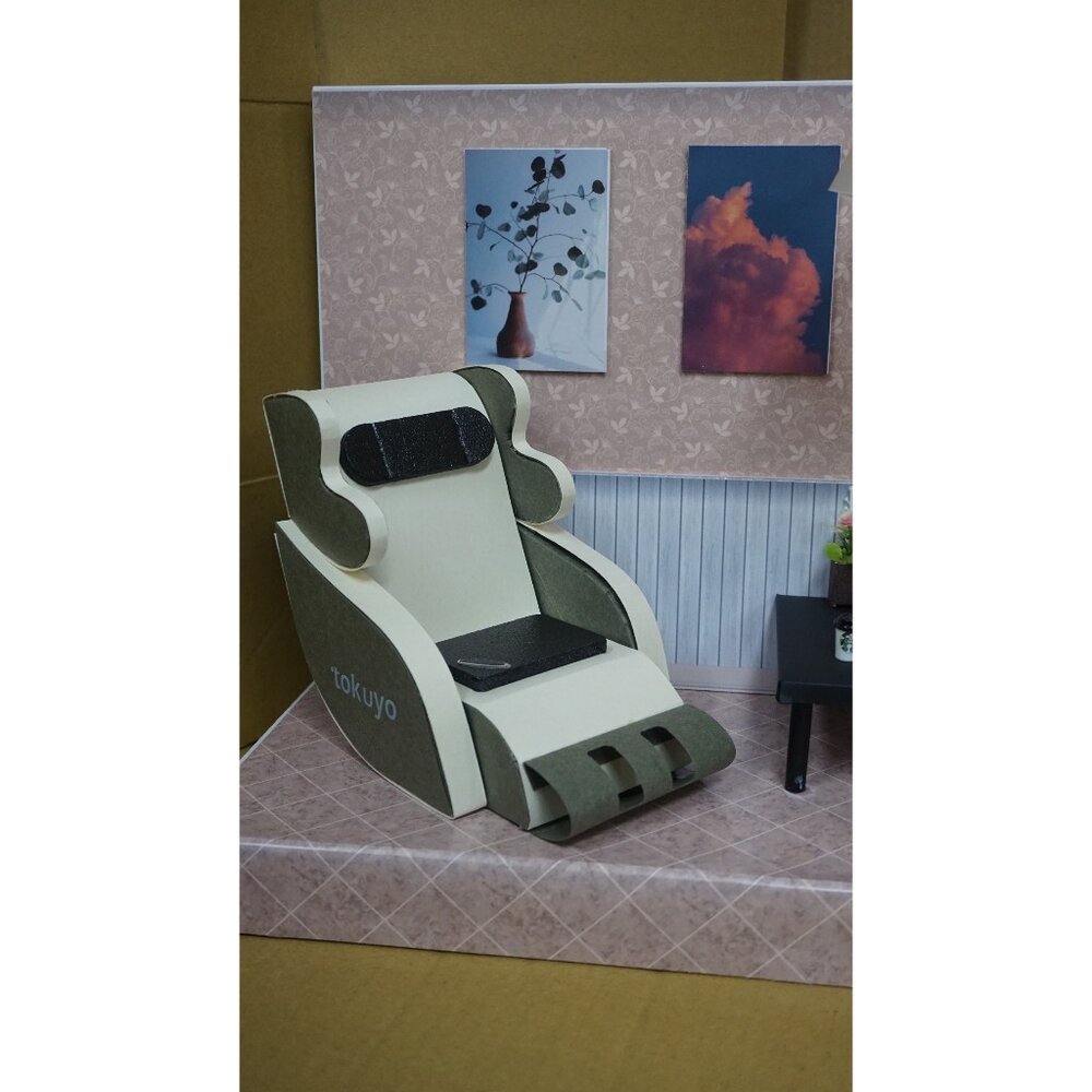 【台中35年老店】紙紮按摩椅 按摩 祭奠送禮 蓮花 元寶 禮儀用品 祭祀用品-圖片-3
