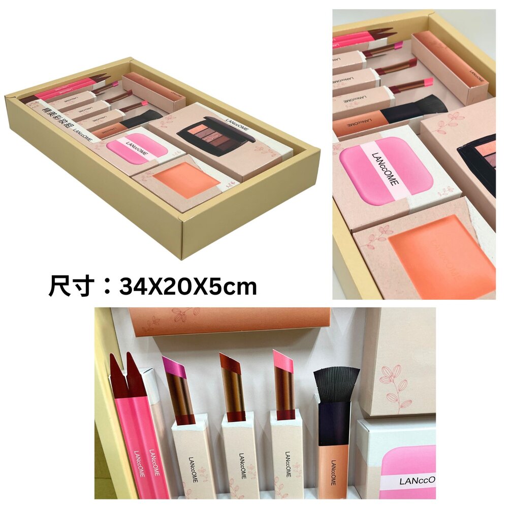 【台中35年老店】彩妝盒紙紮 紙紮彩妝 紙紮化妝 紙紮化妝品 蘭寇 蘭蔻 古馳 名牌保養彩妝組 祭祖 禮儀-圖片-4
