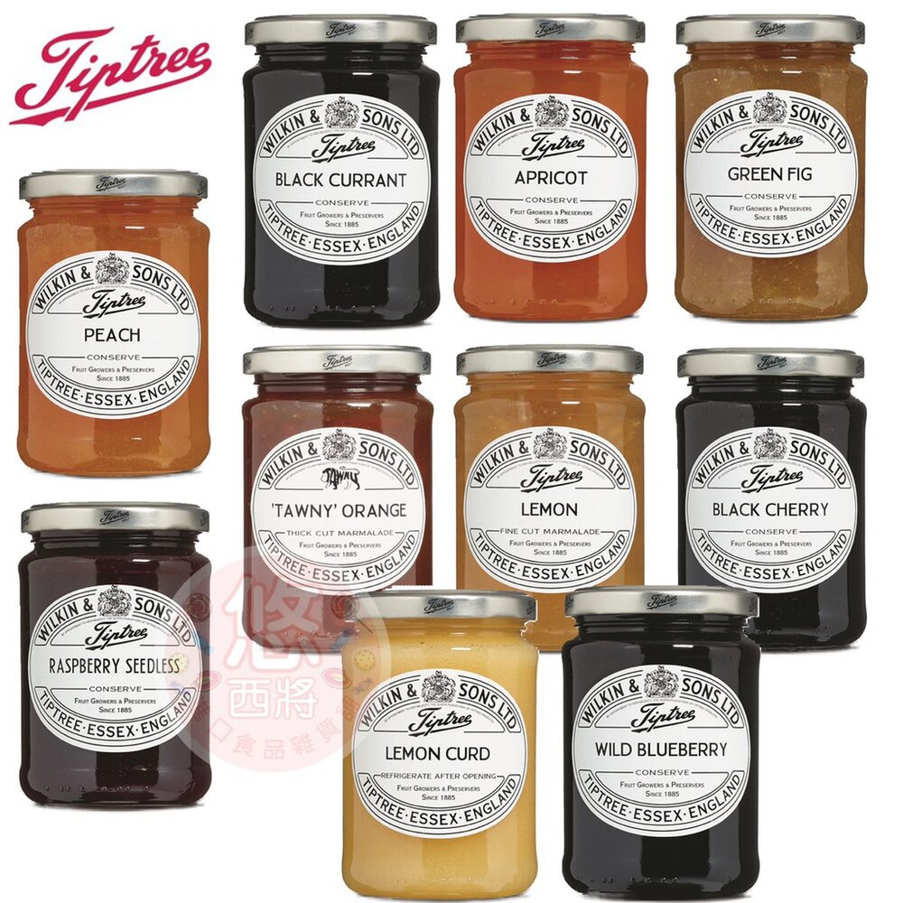 10820112951-英國 Tiptree 緹樹 果醬系列 經典款 水果抹醬 抹醬 果醬 吐司 麵包 司康 水果果醬