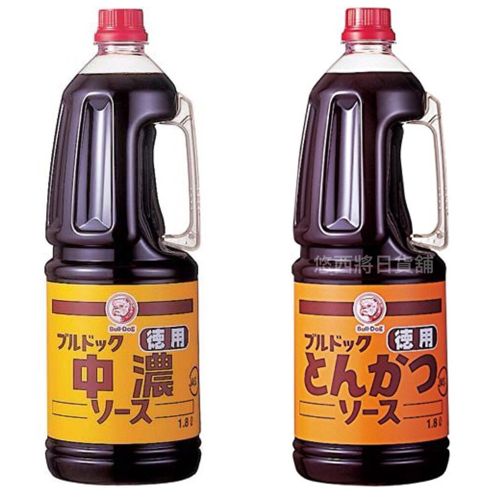 日本狗牌BULLDOG德用中濃醬濃厚豬排醬日式狗頭牌日本豬排醬豬排醬日本烏醋伍斯特-圖片-1
