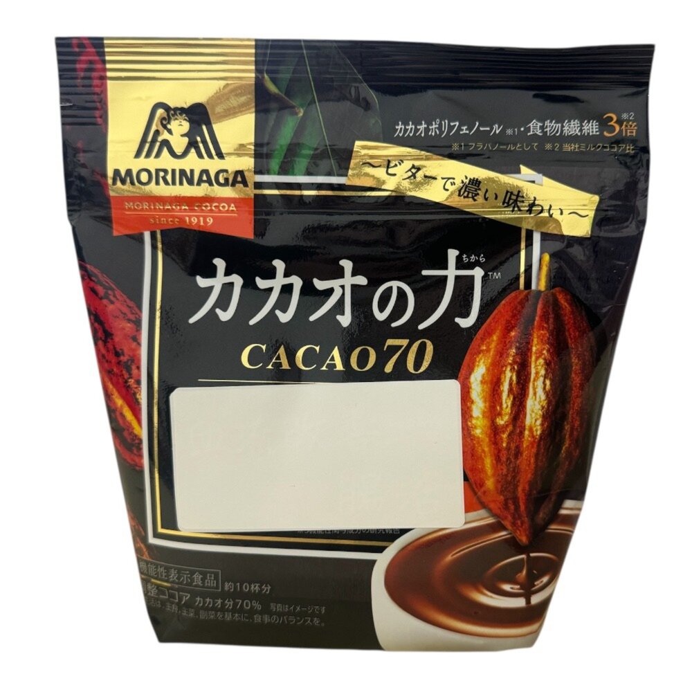 10911900-日本 森永 COCOA 沖泡式 70%可可粉 可可亞 可可粉 巧克力粉 巧克力飲品