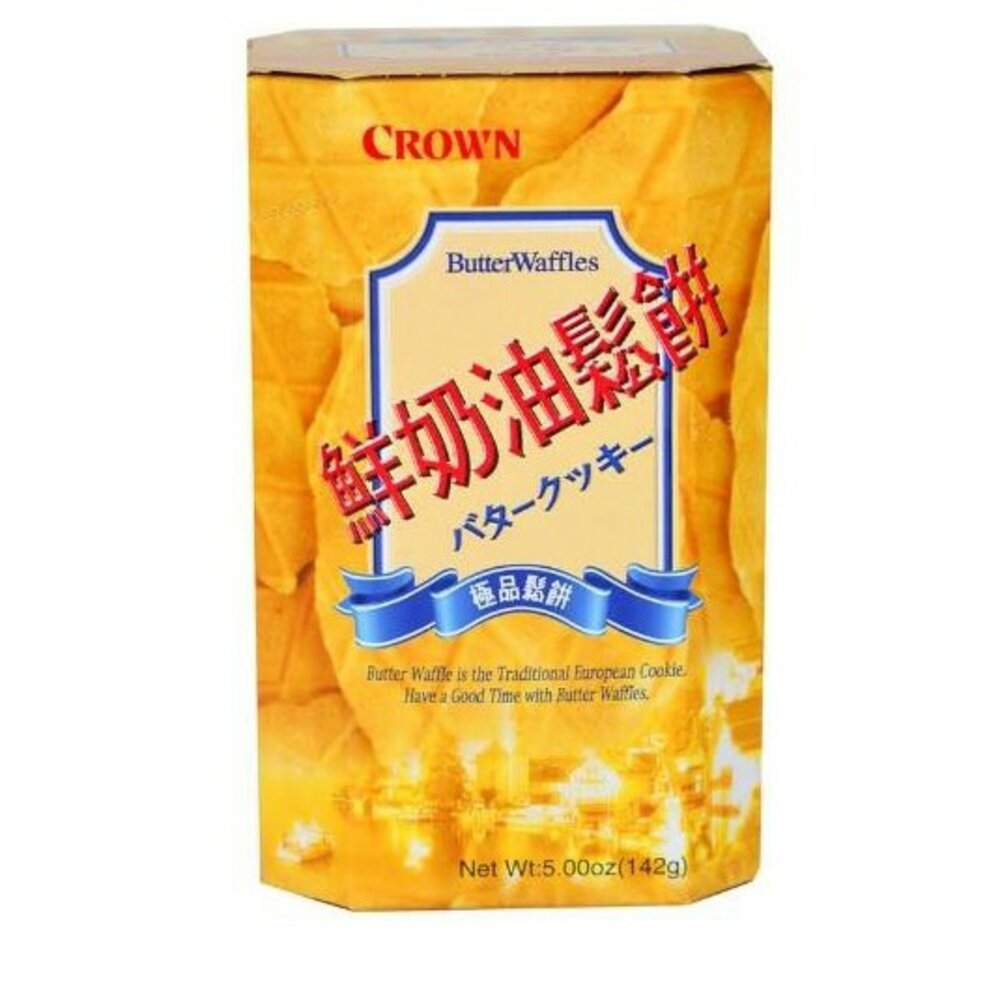1115310727-韓國 CROWN 鮮奶油鬆餅 奶油鬆餅 奶油煎餅 鮮奶油煎餅 奶香鬆餅 鬆餅餅乾 奶香脆餅 奶油餅乾