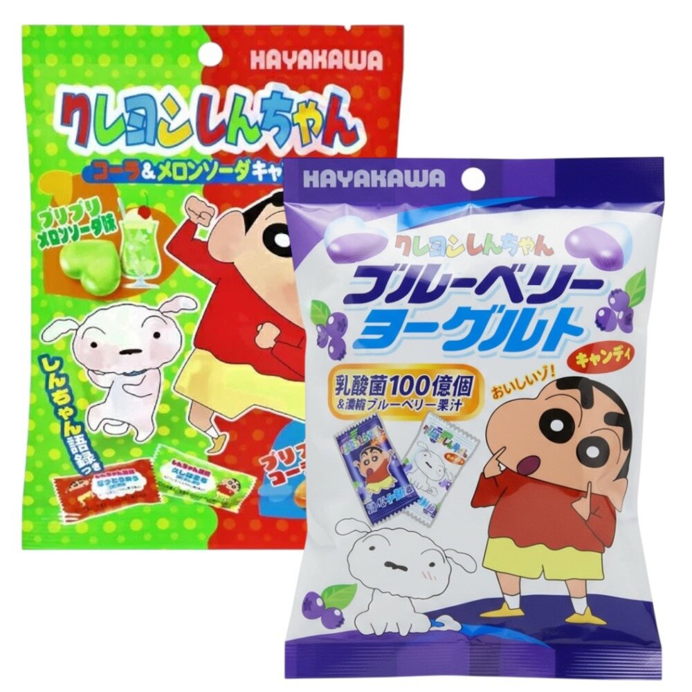 11410072414-日本早川製菓 蠟筆小新 雙味水果糖 小新糖果 早川糖果 日本糖 糖菓 蠟筆小新糖