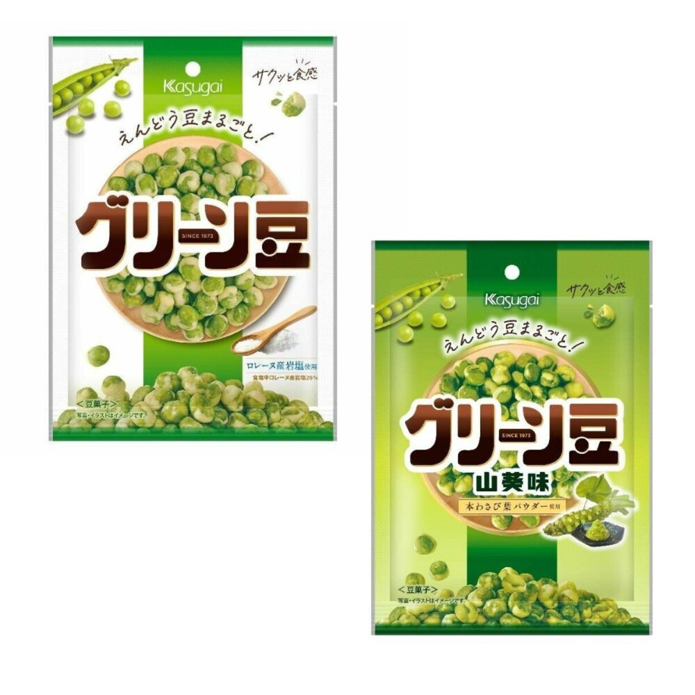 122399825-日本  kasugai 春日井 豆果子 山葵味 鹽味 春日井豆果子