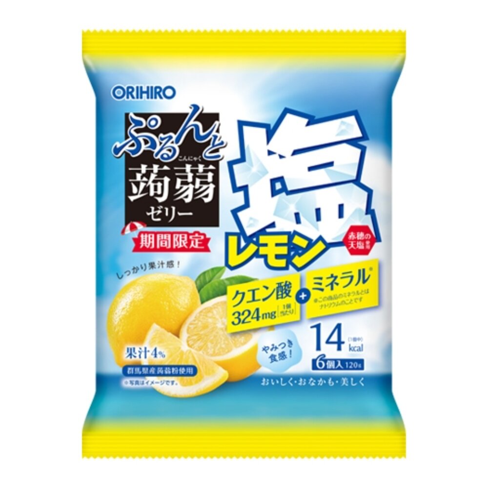 日本 ORIHIRO 正宗不沾手果凍 擠壓式 蒟蒻 果凍 水果 日本必買伴手禮 不沾手 果凍包-圖片-1