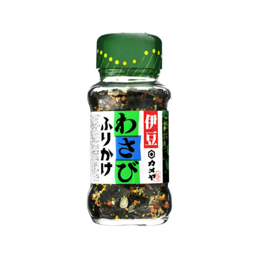 13599161098-日本 龜谷 灑飯香鬆 玻璃罐香鬆 拌飯香鬆 日本香鬆 飯友 芥末 山葵 梅子