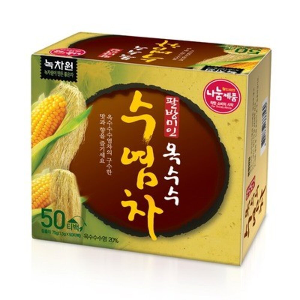 韓國 Nokchawon 綠茶園 玉米鬚茶 玉米鬚茶包 韓國玉米鬚茶 韓國必買-圖片-1