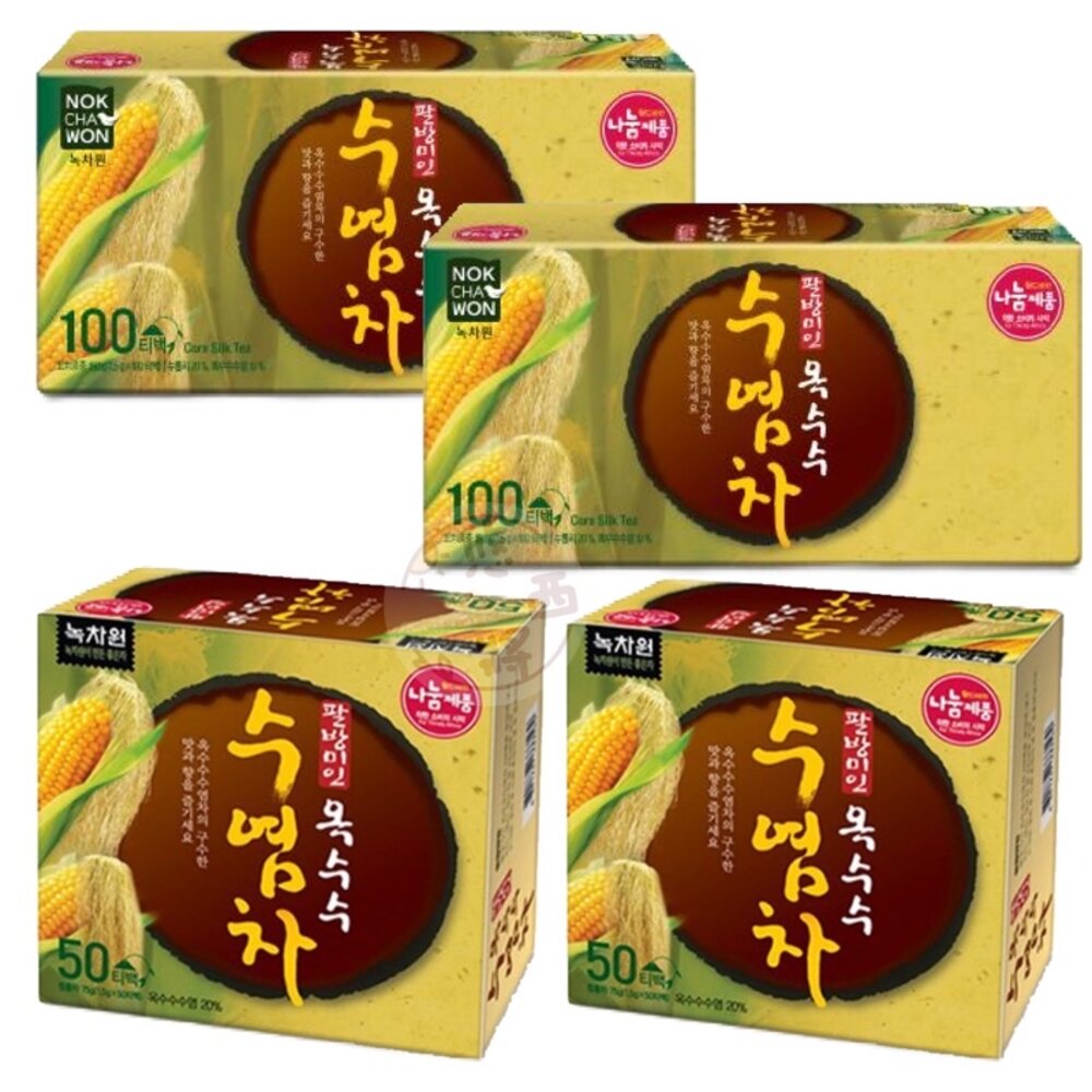 136648539-韓國 Nokchawon 綠茶園 玉米鬚茶 玉米鬚茶包 韓國玉米鬚茶 韓國必買