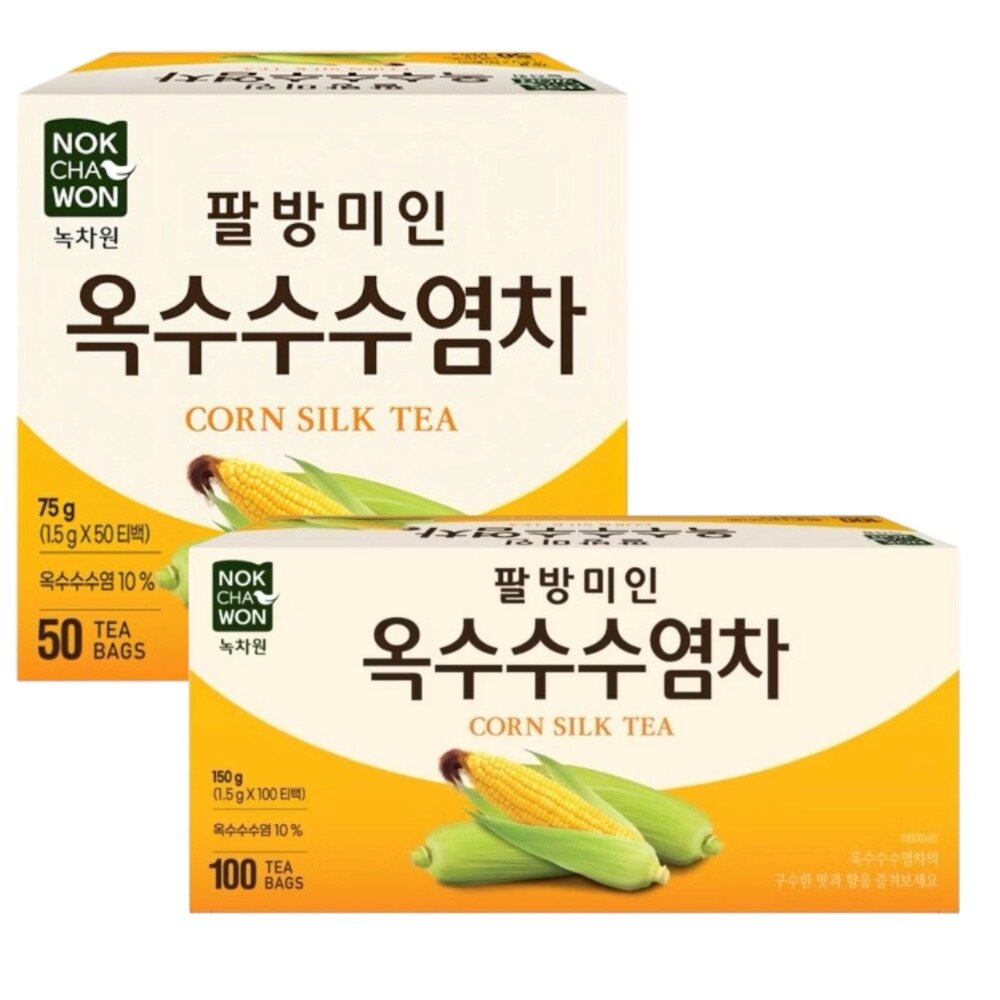 136648539-韓國 Nokchawon 綠茶園 玉米鬚茶 玉米鬚茶包 韓國玉米鬚茶 韓國必買